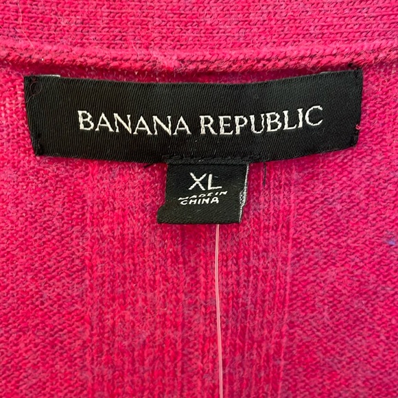 Banana Republic; NWT Cardigan Sweater. Rayon, Merino Wool, Nylon, Cashmere; XL - Picture 4 of 15
